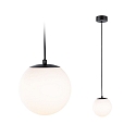 Paulmann pendant luminaire GOVE IP44, black 