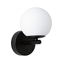 Paulmann wall luminaire GOVE IP44, black 