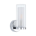 Paulmann wall and ceiling luminaire LUENA E14 IP44, chrome, mat 