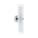 Paulmann wall and ceiling luminaire LUENA E14 IP44, chrome, mat 