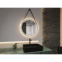 Paulmann mirror with lighting MIRRA � 60CM round, CCT Switch, with touch dimmer, with tape, with heating function IP44