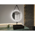 Paulmann mirror with lighting MIRRA � 60CM round, CCT Switch, with touch dimmer, with tape, with heating function IP44