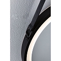 Paulmann mirror with lighting MIRO � 40CM round, tunable white, with suspension kit IP44, black matt 