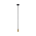 pendant luminaire RAVI IP44 adjustable E27 IP44, gold, black