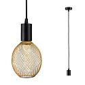 Paulmann pendant luminaire RAVI IP44 adjustable E27 IP44, black