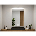 Paulmann wall luminaire SAVA IP44, black matt 