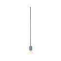 Paulmann pendant luminaire NEORDIC TILLA 1 flame E27 IP20, aluminium dimmable