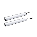 Paulmann light bar set of 2, RGB IP20, black dimmable