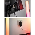 Paulmann light bar set of 2, RGB IP20, black dimmable