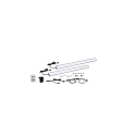 Paulmann light bar set of 2, RGB IP20, black dimmable