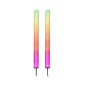Paulmann light bar set of 2, RGB IP20, black dimmable