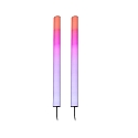 Paulmann light bar set of 2, RGB IP20, black dimmable