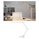 Paulmann desk lamp FLEXBAR LED tunable white, adjustable, white dimmable