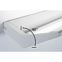 Paulmann wall luminaire RANVA LED LED IP20, white matt dimmable