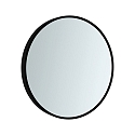 Paulmann mirror with lighting MIRO 3D LED INFINITY round, tunable white IP44, black matt dimmable