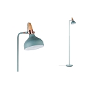 Paulmann Paulmann Floor lamp Neordic Juna 1 flame soft green/copper/wood