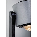 Paulmann floor lamp ALDAN LED with sensor, brushed aluminium, black dimmable