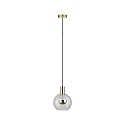 Paulmann Neordic Esben Pendant luminaire E27, max. 20W, clear/brushed brass