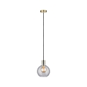 Paulmann Paulmann Neordic Esben Pendant luminaire E27, max. 20W, clear/brushed brass