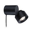 Paulmann table lamp PURIC PANE LED ZigBee controllable LED, grey, black dimmable