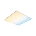 Paulmann LED Panel VELORA ZigBee TW surfaced mounting, 59.5cm, 230V, 19.5W 2700-6500K 2200lm, dimmable, white matt