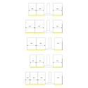 Paulmann Funtion MaxLED 500 Comfort Set Kitchen, 24V DC, 3x 60cm, 13W 2700K 245lm , with Touch sensor, silver