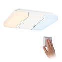 Paulmann LED Panel CELA WhiteSwitch, 28x28cm, IP44, 18W 3000-6500K 1650lml, white matt