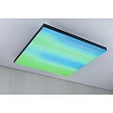 Paulmann LED panel VELORA RAINBOW large, square, RGBW, dimmable 31W 2820lm RGB + 3000K CRI >80
