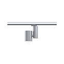 Paulmann track spot PRORAIL3 ZEUZ LED adjustable IP20, silver dimmable