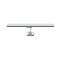Paulmann 3-phase spot PRORAIL3 LED IP20, black, silver dimmable