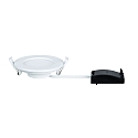 LED Recessed luminaire QUALITY PREMIUM PANEL LED, round, IP44, 1x6W, 4000K, 230V, 115mm, white