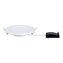 LED Recessed luminaire QUALITY PREMIUM PANEL LED, round, IP44, 1x12W, 4000K, 230V, 170mm, white