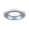 recessed luminaire SORMUS round, set of 1 IP65, chrome matt  6,5W 560lm 3000K 100� 100� CRI >80