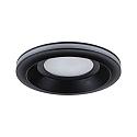 Paulmann recessed luminaire SORMUS round, set of 1 IP65, black matt  6,5W 560lm 3000K 100� 100� CRI >80
