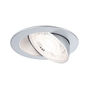 Paulmann spot AUMUS round, set of 1 IP20, chrome matt dimmable