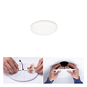 Paulmann LED panel VELUNA VARIFIT LED round, adjustable, 6W 400lm 4000K CRI >80