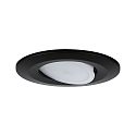 Paulmann recessed luminaire CALLA LED swivelling, set of 10 LED IP65, black matt 6W 500lm 4000K CRI 80-89