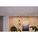 Paulmann Set of 3 Recessed luminaire CHOOSE, swivelling, IP23, 230V, max. 3x 10W �5.1cm, black matt