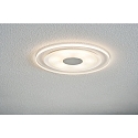 Paulmann LED Recessed luminaire PREMIUM LINE WHIRL LED, round, 3x6W, 18VA, 150mm, turned aluminum/satined