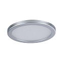 Paulmann LED Recessed Panel AERO VariFit, round, IP44, � 23cm, 18W 3000K, chrome matt