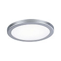 LED Recessed Panel AERO VariFit, round, IP44, � 23cm, 18W 4000K, chrome matt