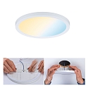 Paulmann LED Recessed Panel AERO VariFit Zigbee TW, round, IP44, �17.5cm, 15W Tuneable White