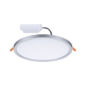 LED Recessed Panel AERO VariFit Zigbee TW, round, IP44, �23cm, 18W Tuneable White, chrome matt