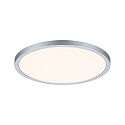 LED Recessed Panel AERO VariFit DIM, round, IP44, � 23cm, 18W 3000K, 3-step dimmable, chrome matt