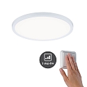 Paulmann LED Recessed Panel AERO VariFit DIM, round, IP44, � 23cm, 18W 4000K, 3-step dimmable, white