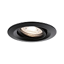 Paulmann recessed luminaire NOVA MINI PLUS COIN swivelling, set of 3 IP23, black matt dimmable 4W 310lm 2700K 38� 38� CRI >80