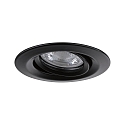 Paulmann recessed luminaire NOVA MINI PLUS COIN swivelling, set of 3 IP23, black matt dimmable 4W 310lm 2700K 38� 38� CRI >80