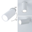 Paulmann recessed luminaire TURNAL COIN, white matt dimmable 6W 470lm 2700K 100� 100� CRI >80