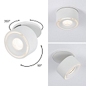 Paulmann spot SPIRCLE LED rotatable, tiltable IP20, white matt 