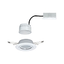 Paulmann recessed luminaire BASE COIN swivelling, set of 1 IP20, white  5W 370lm 3000K 100� 100� CRI > 80